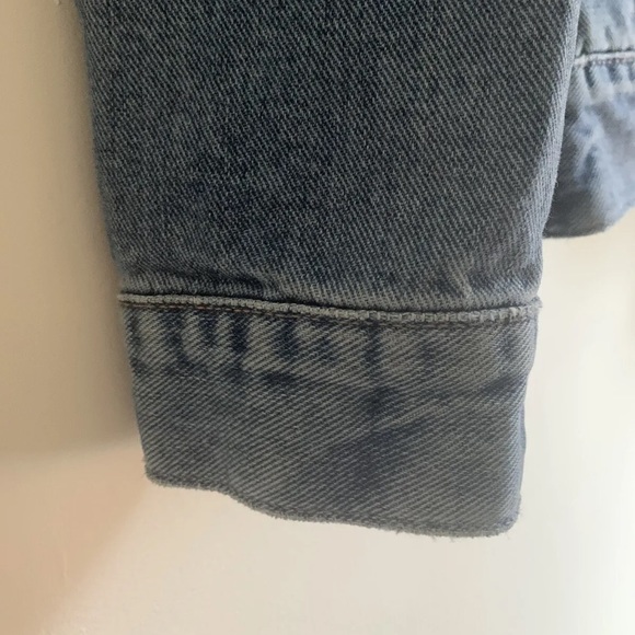 Men's Next Denim Jacket Size Small Great Used Condition Light Blue Wash - Picture 6 of 15